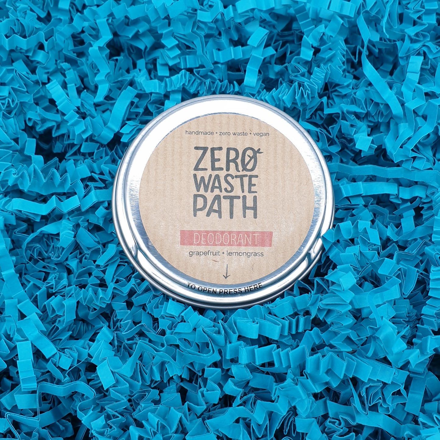 Zero Waste Path Deodorant - Grapefruit and Lemongrass