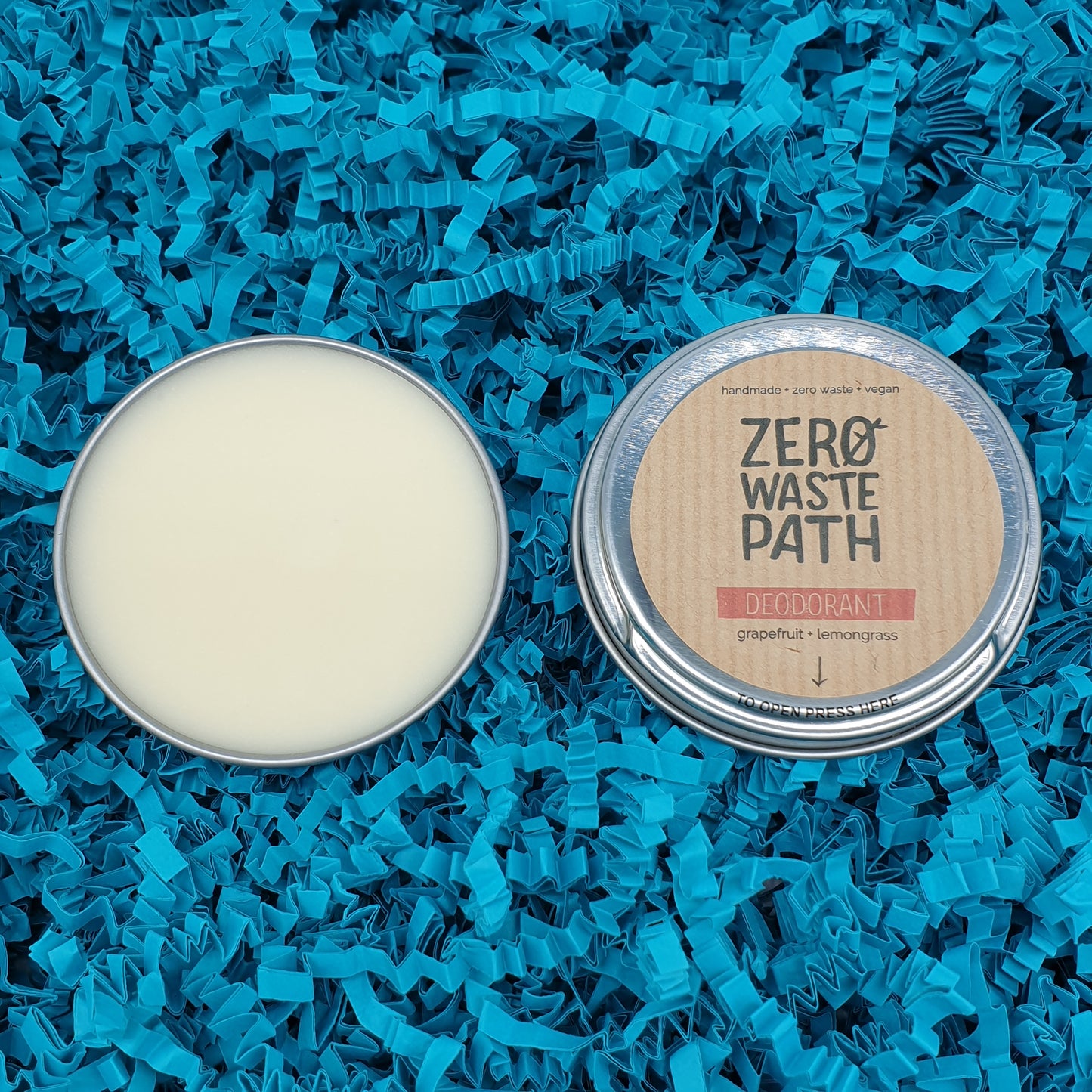 Zero Waste Path Deodorant - Grapefruit and Lemongrass