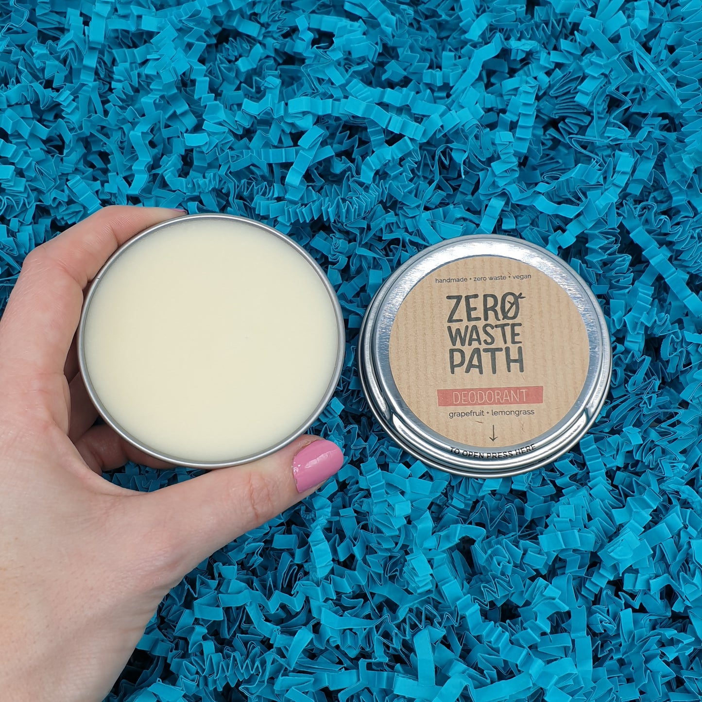 Zero Waste Path Deodorant - Grapefruit and Lemongrass