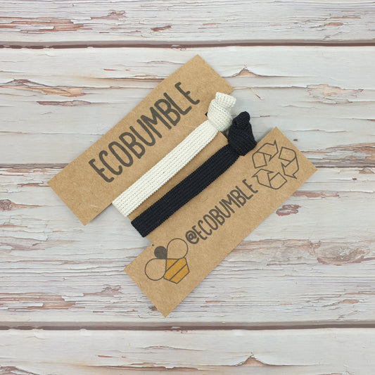 Ecobumble - 2 pack of mixed hair ties