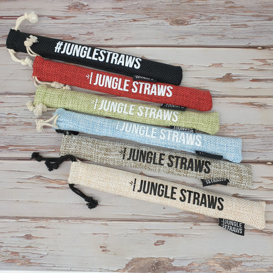 Jungle Straws - Reusable Bamboo Straws