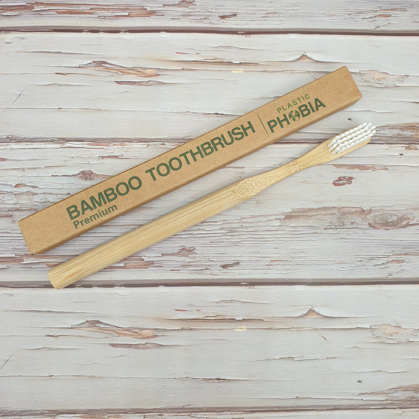 Plastic Phobia - Premium Bamboo Toothbrush