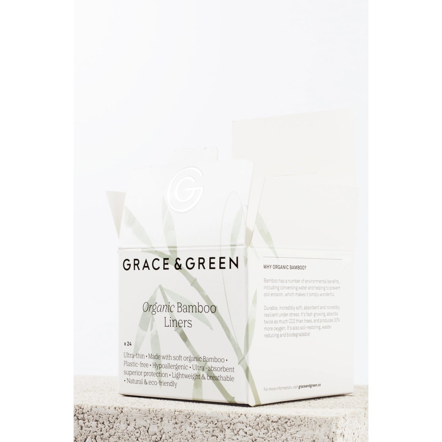 Bamboo Liners - Pack of 24 - Grace and Green