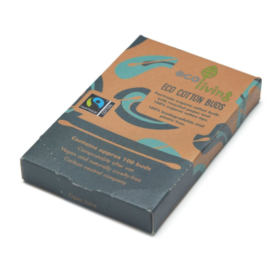 Organic Fairtrade Cotton Buds (FSC Mix 70%)